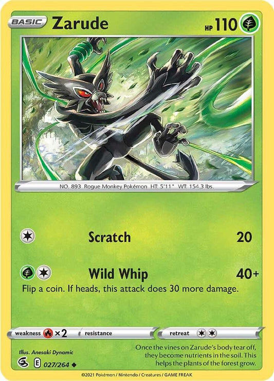 Zarude [SWSH08: Fusion Strike] 027/264
