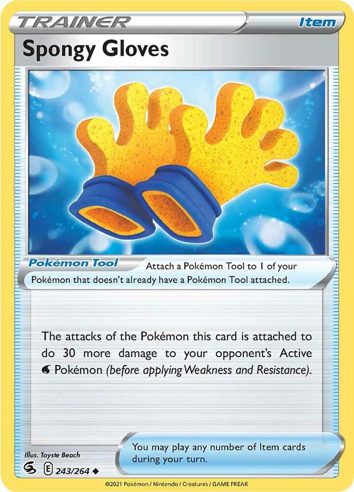 Spongy Gloves [SWSH08: Fusion Strike] 243/264