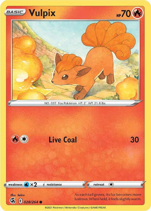 Vulpix (28) [SWSH08: Fusion Strike] 028/264