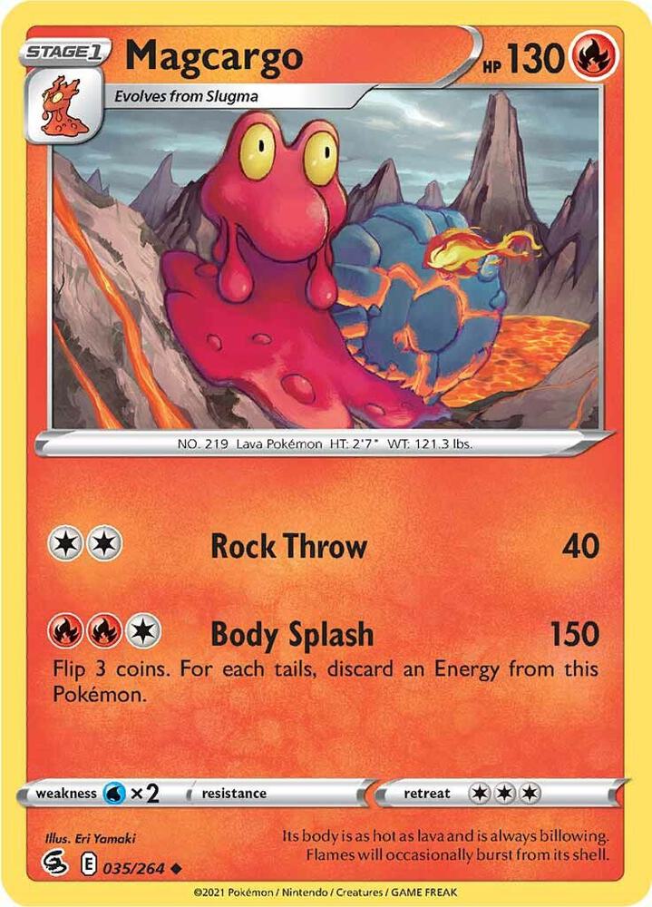 Magcargo [SWSH08: Fusion Strike] 035/264
