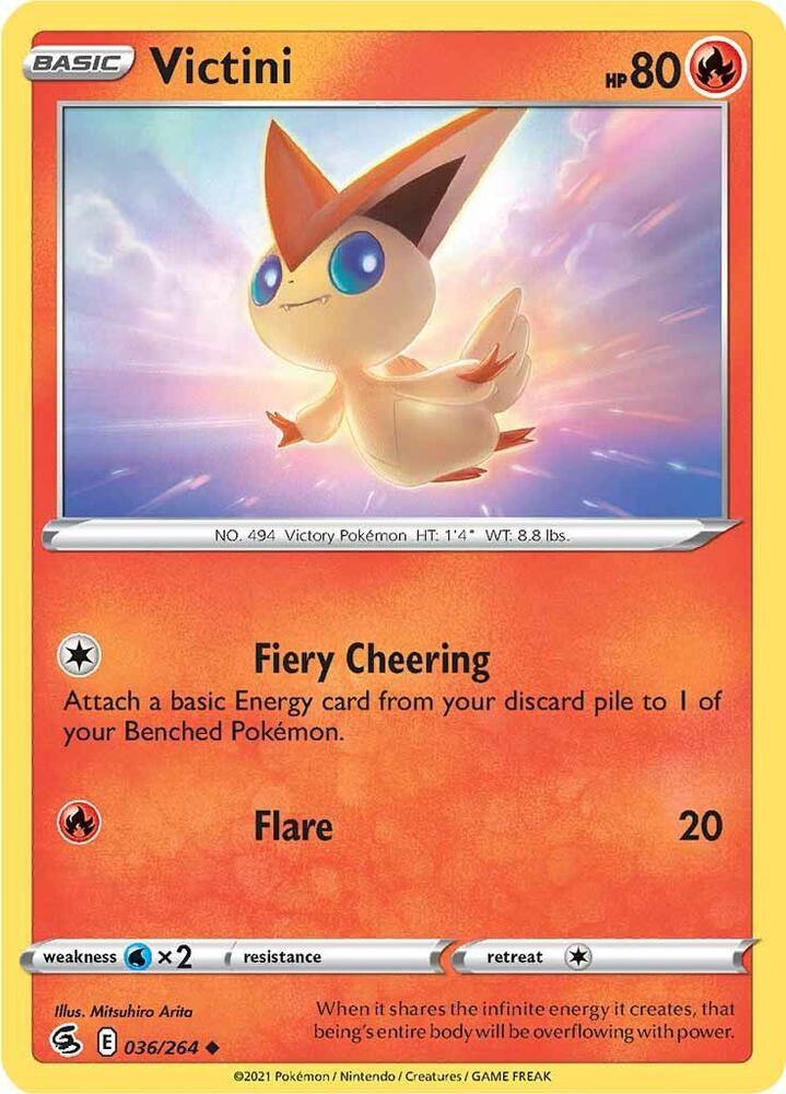 Victini [SWSH08: Fusion Strike] 036/264