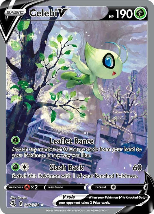 Celebi V (Alternate Full Art) [SWSH08: Fusion Strike] 245/264