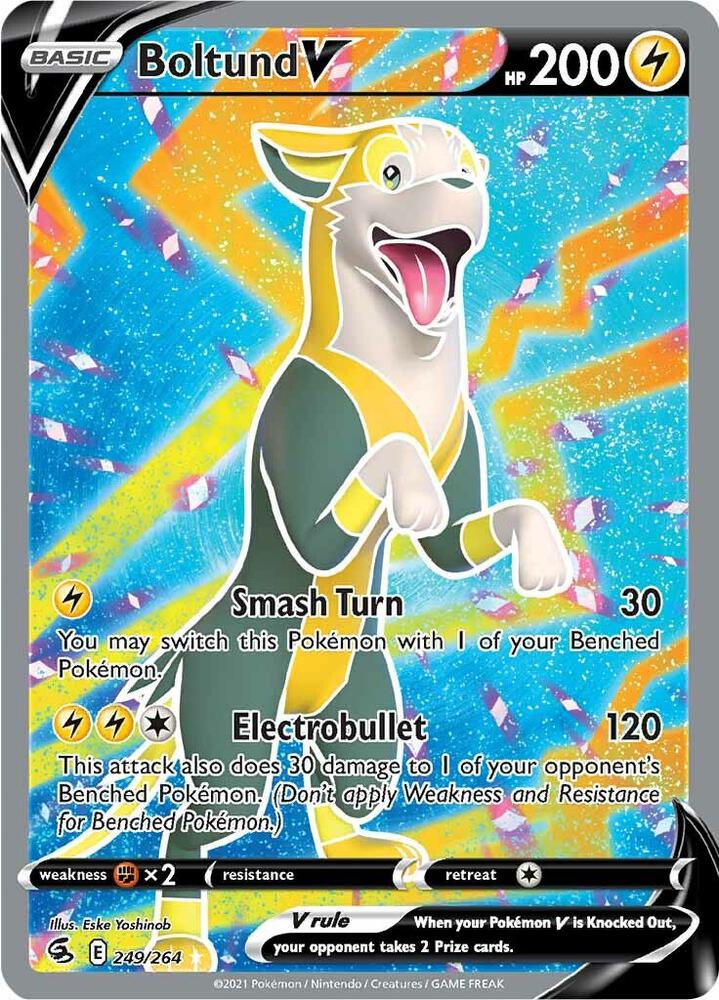Boltund V (Full Art) [SWSH08: Fusion Strike] 249/264