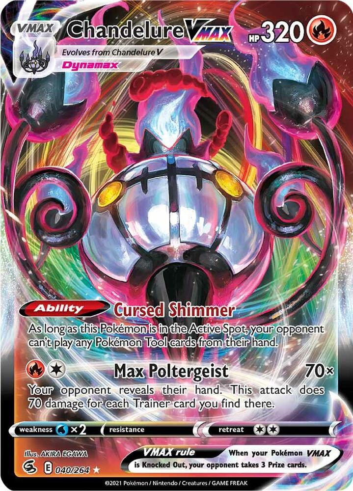 Chandelure VMAX [SWSH08: Fusion Strike] 040/264