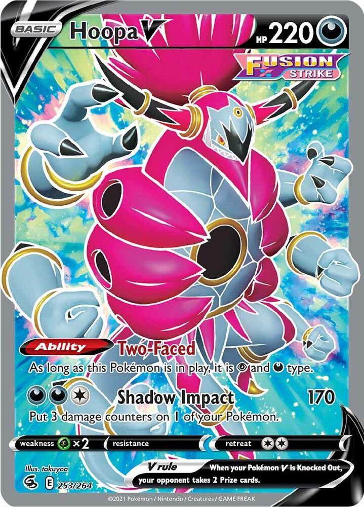 Hoopa V (Full Art) [SWSH08: Fusion Strike] 253/264