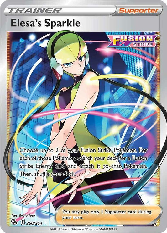 Elesa's Sparkle (Full Art) [SWSH08: Fusion Strike] 260/264