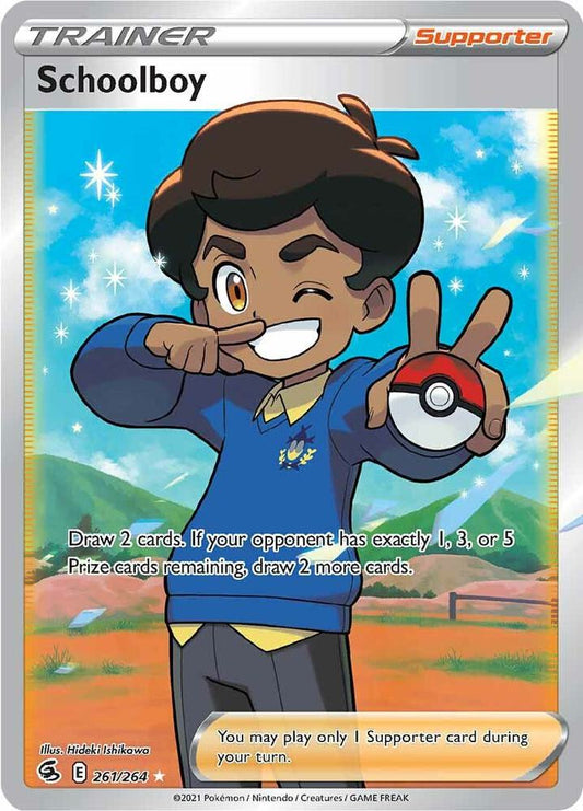 Schoolboy (Full Art) [SWSH08: Fusion Strike] 261/264