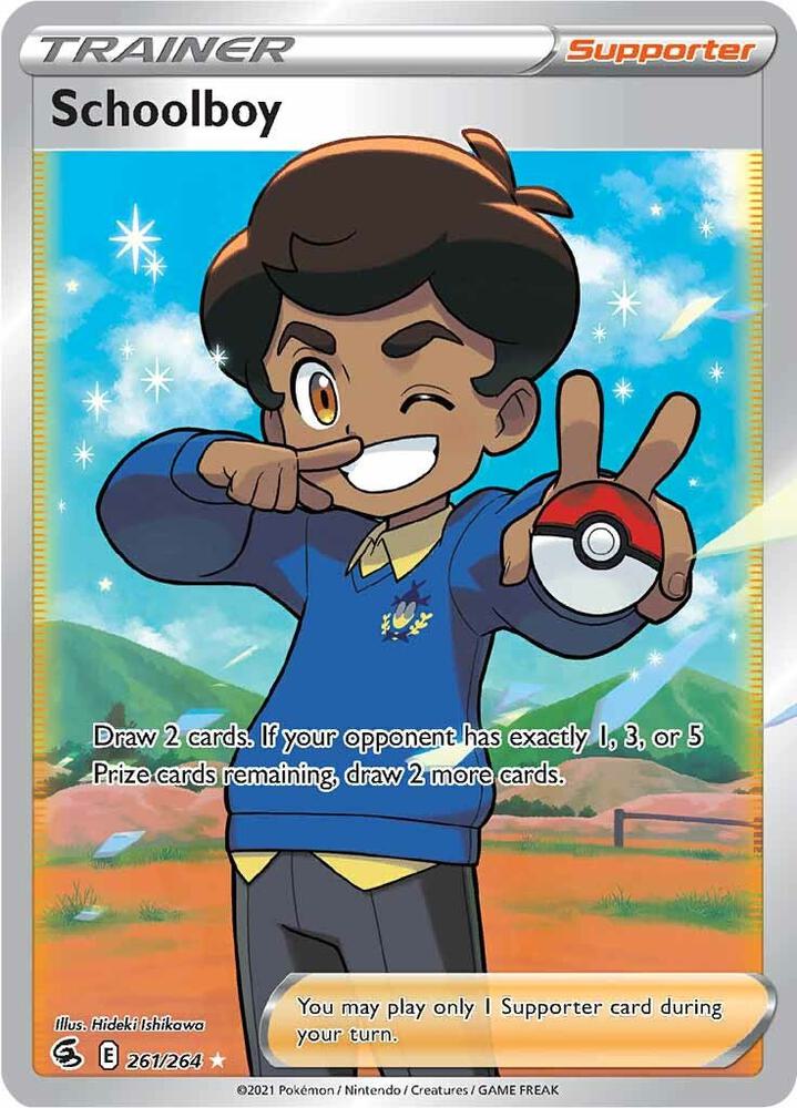 Schoolboy (Full Art) [SWSH08: Fusion Strike] 261/264