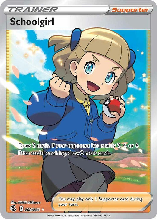 Schoolgirl (Full Art) [SWSH08: Fusion Strike] 262/264