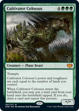 Cultivator Colossus [Innistrad: Crimson Vow] 195