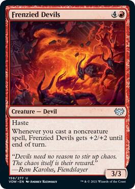 Frenzied Devils [Innistrad: Crimson Vow] 159