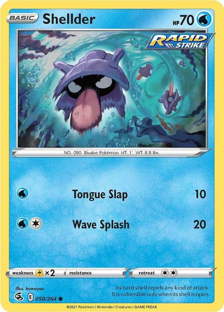 Shellder [SWSH08: Fusion Strike] 050/264