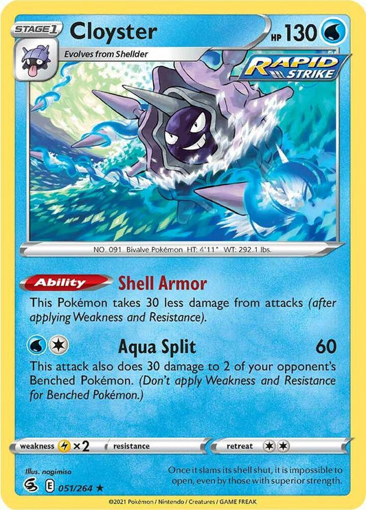 Cloyster [SWSH08: Fusion Strike] 051/264