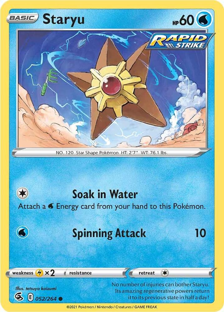 Staryu [SWSH08: Fusion Strike] 052/264
