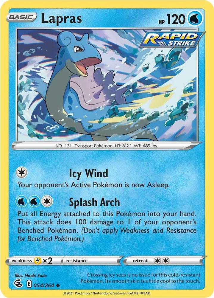 Lapras [SWSH08: Fusion Strike] 054/264