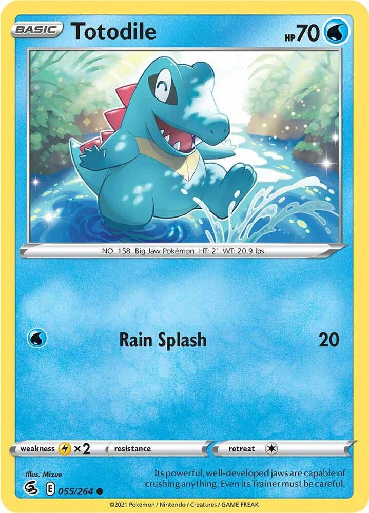 Totodile [SWSH08: Fusion Strike] 055/264