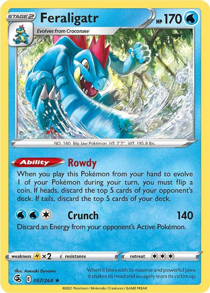 Feraligatr [SWSH08: Fusion Strike] 057/264