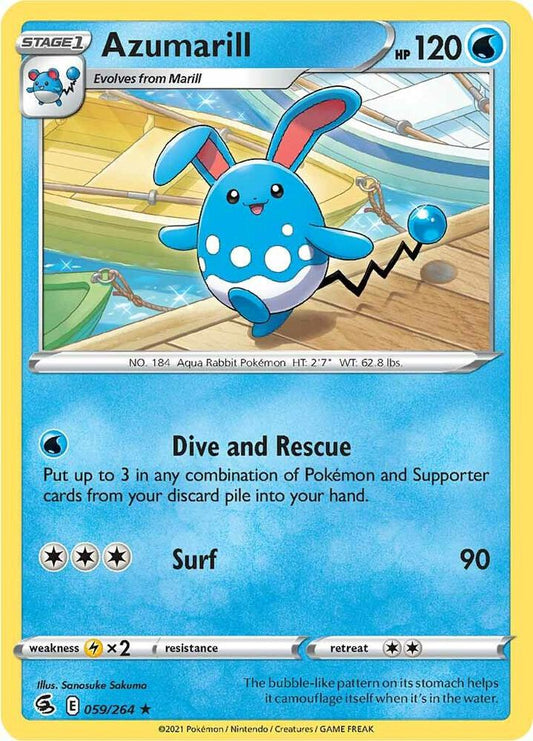 Azumarill [SWSH08: Fusion Strike] 059/264