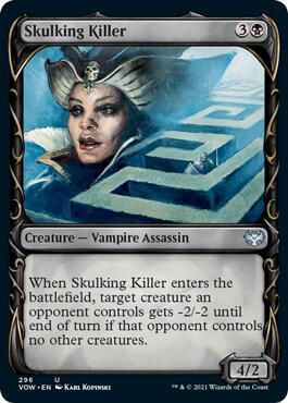 Skulking Killer (Showcase) [Innistrad: Crimson Vow] 296