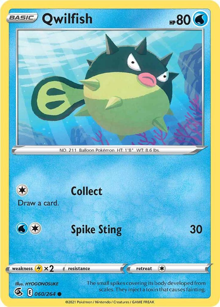 Qwilfish [SWSH08: Fusion Strike] 060/264