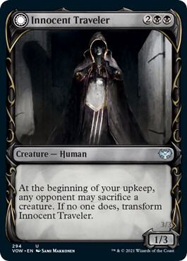 Innocent Traveler (Showcase) [Innistrad: Crimson Vow] 294