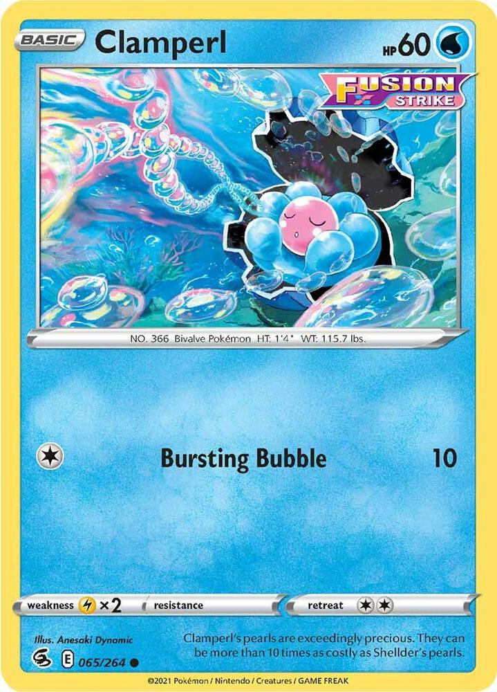 Clamperl [SWSH08: Fusion Strike] 065/264