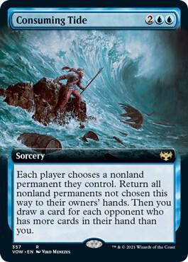 Consuming Tide (Extended Art) [Innistrad: Crimson Vow] 357