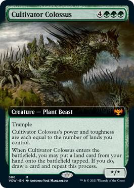 Cultivator Colossus (Extended Art) [Innistrad: Crimson Vow] 386
