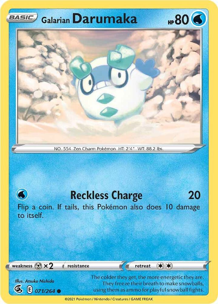 Galarian Darumaka [SWSH08: Fusion Strike] 071/264