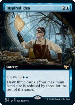 Inspired Idea (Extended Art) [Innistrad: Crimson Vow] 360