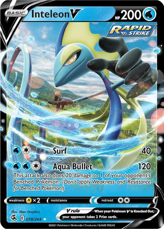 Inteleon V [SWSH08: Fusion Strike] 078/264