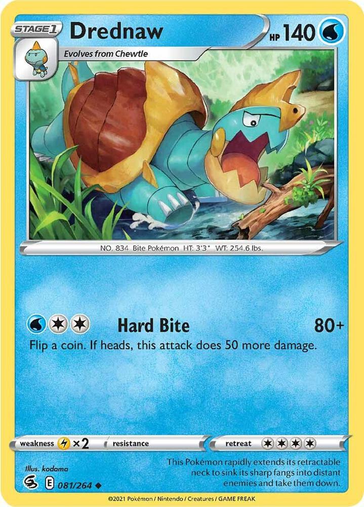 Drednaw [SWSH08: Fusion Strike] 081/264