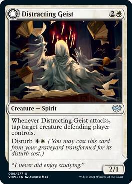 Distracting Geist [Innistrad: Crimson Vow] 9