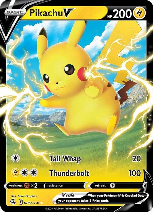 Pikachu V [SWSH08: Fusion Strike] 086/264