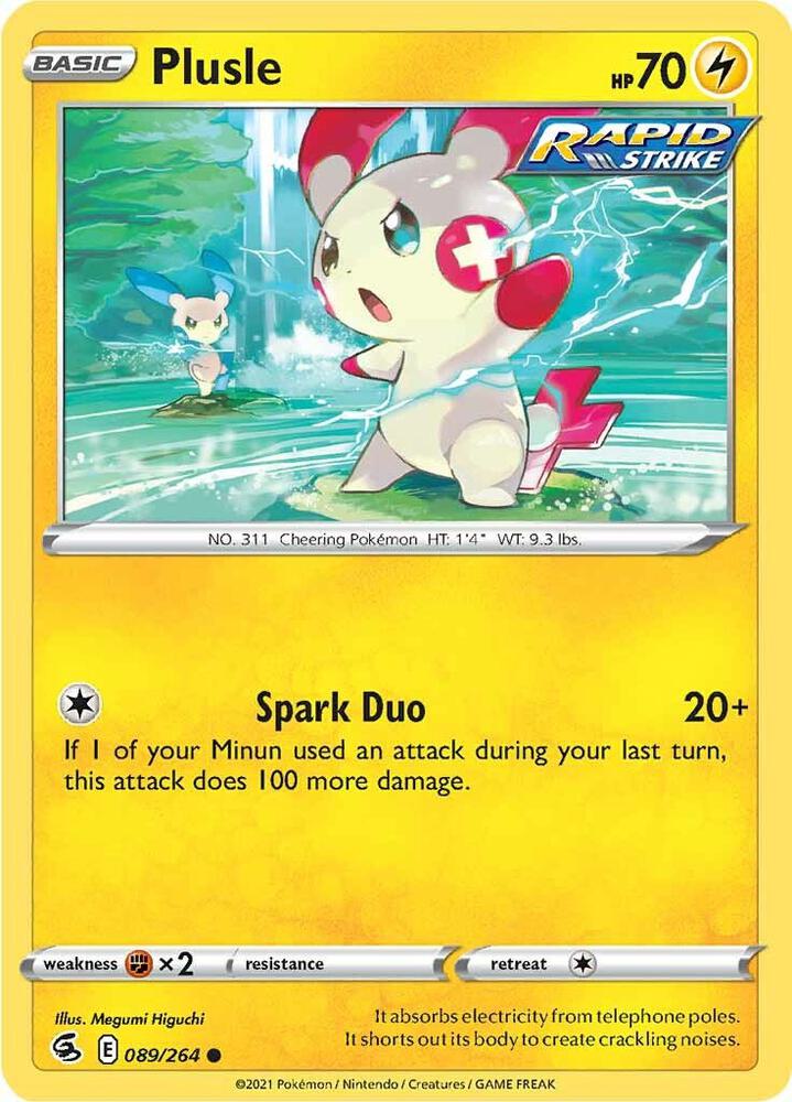 Plusle [SWSH08: Fusion Strike] 089/264