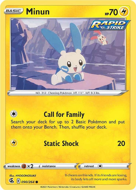 Minun [SWSH08: Fusion Strike] 090/264