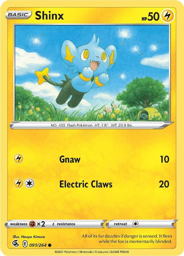 Shinx [SWSH08: Fusion Strike] 091/264