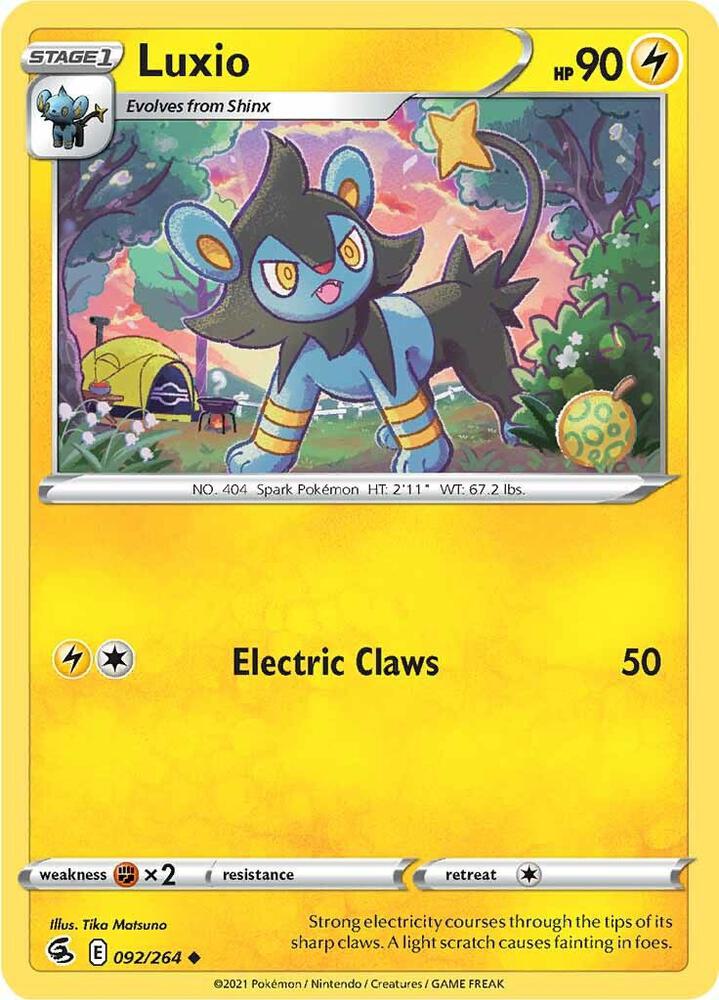 Luxio [SWSH08: Fusion Strike] 092/264