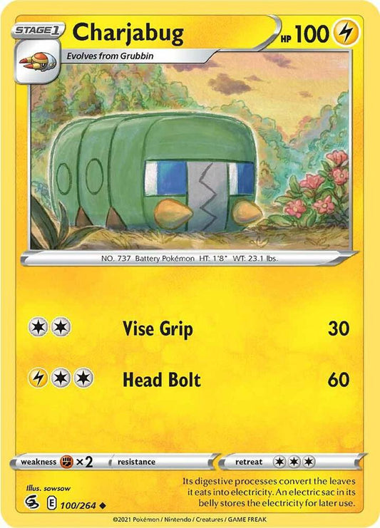 Charjabug [SWSH08: Fusion Strike] 100/264