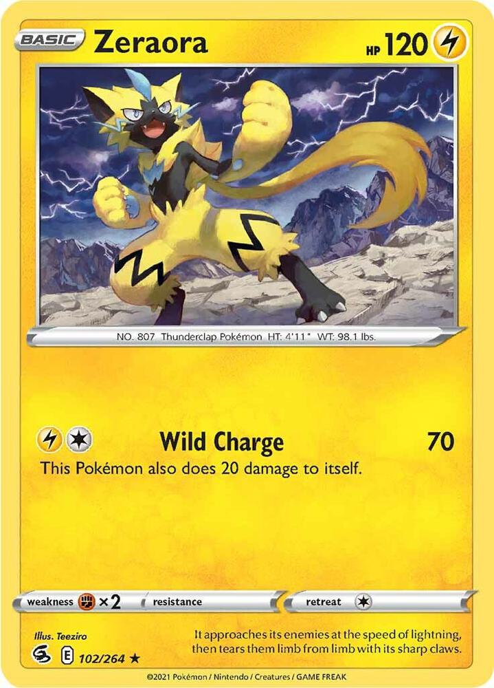Zeraora [SWSH08: Fusion Strike] 102/264