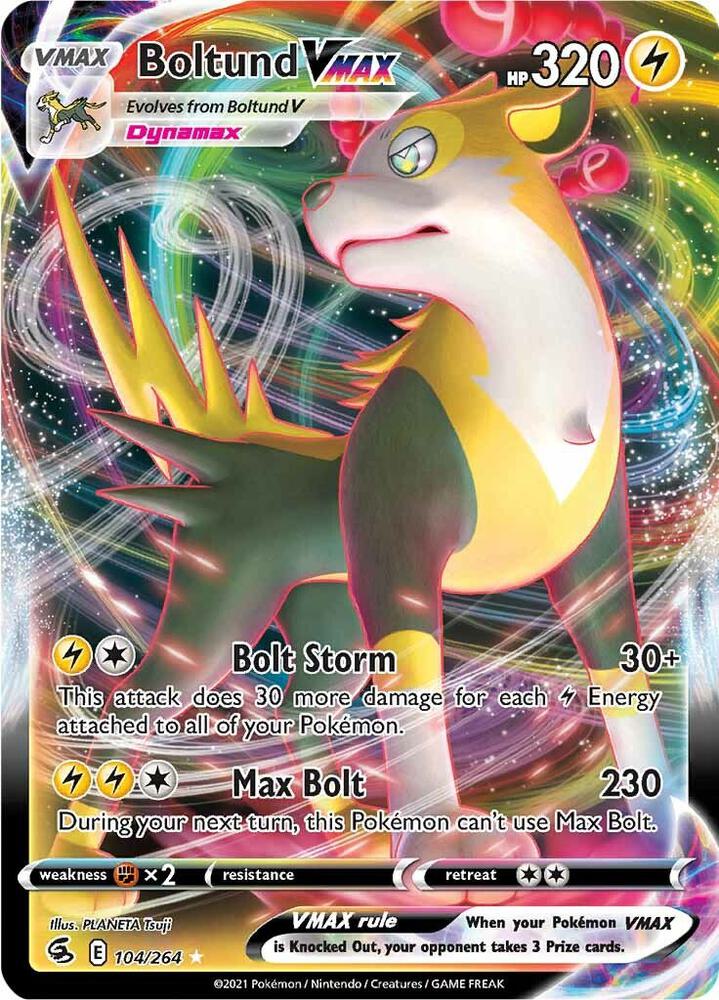 Boltund VMAX [SWSH08: Fusion Strike] 104/264