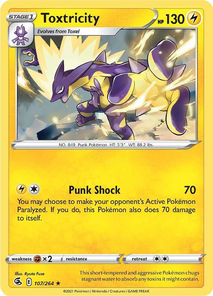Toxtricity (107) [SWSH08: Fusion Strike] 107/264