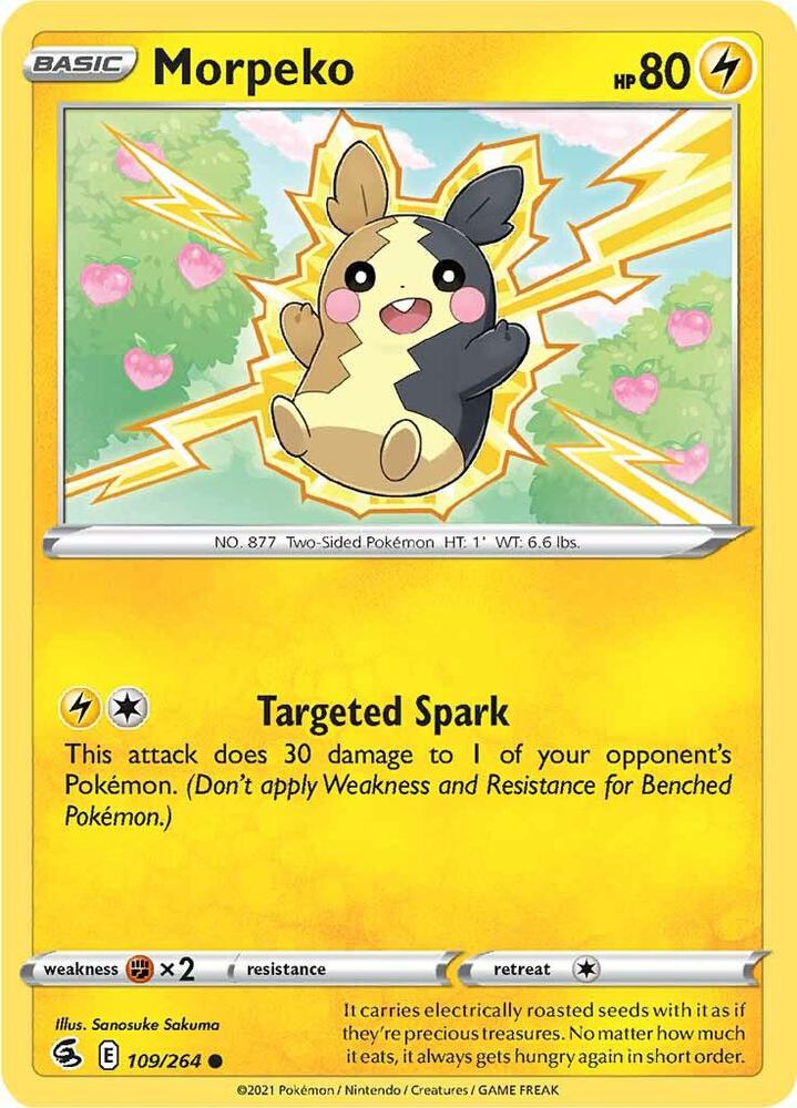 Morpeko (109) [SWSH08: Fusion Strike] 109/264