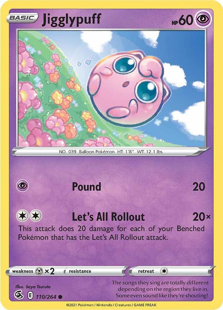 Jigglypuff [SWSH08: Fusion Strike] 110/264