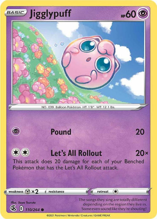 Jigglypuff [SWSH08: Fusion Strike] 110/264