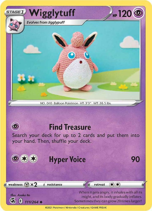 Wigglytuff [SWSH08: Fusion Strike] 111/264