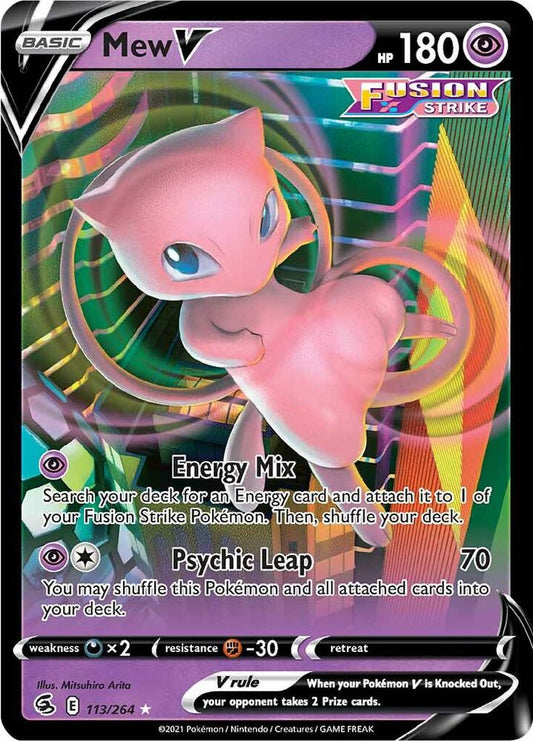 Mew V [SWSH08: Fusion Strike] 113/264
