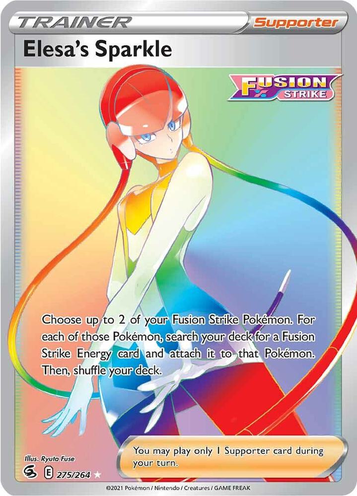 Elesa's Sparkle (Secret) [SWSH08: Fusion Strike] 275/264