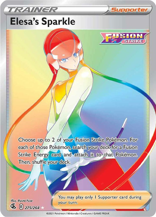 Elesa's Sparkle (Secret) [SWSH08: Fusion Strike] 275/264