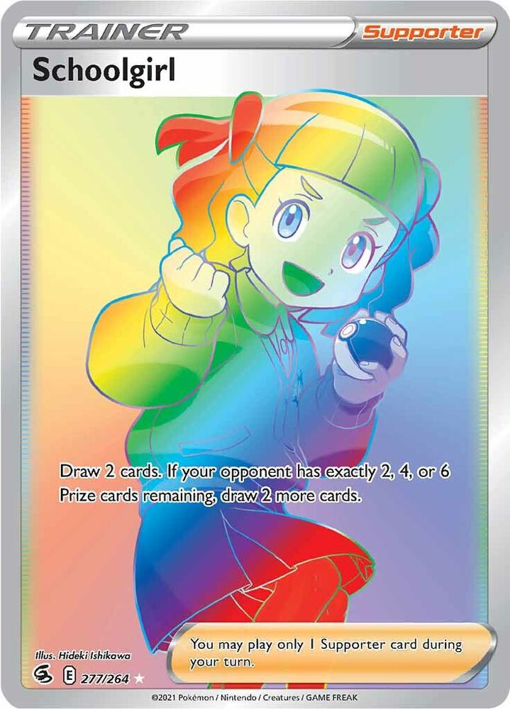 Schoolgirl (Secret) [SWSH08: Fusion Strike] 277/264